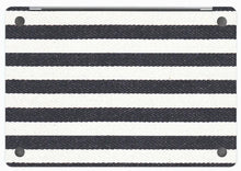 Black & White Lines - Macbook Skin