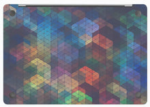 Colourful Triangles pattern - Macbook Skin