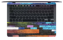 Colourful Designer Wall - Macbook Skin