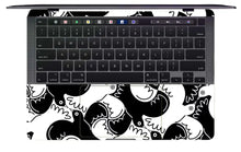 Black White Birds - Macbook Skin