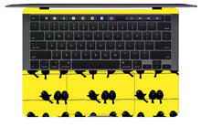 Birds on a Wire - Macbook Skin