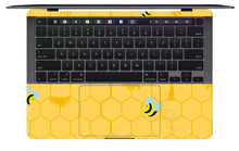 HoneyComb Bees - Macbook Skin