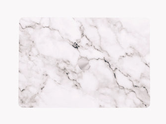 White Marble - Macbook Skin