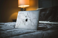 White Marble - Macbook Skin