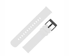 White Plain Watch Strap/Band (20mm) for Samsung/OnePlus/Fitbit Smartwatches