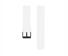 White Plain Watch Strap/Band (20mm) for Samsung/OnePlus/Fitbit Smartwatches