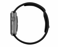 Black Silicone Apple WatchBand (42/44/45/49mm)