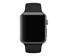 Black Silicone Apple WatchBand (42/44/45/49mm)