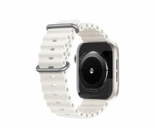 White Ocean Bed Apple WatchBand (Only Strap)(42/44/45/49mm)