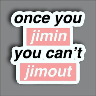 Once you jimin - Sticker