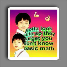 Don't Know Basic Maths - Sticker