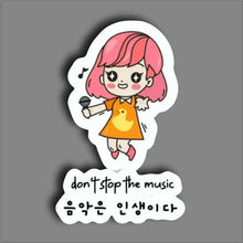 Don’t Stop Music - Sticker