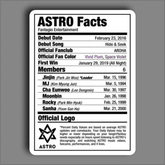 Astro Facts - Sticker