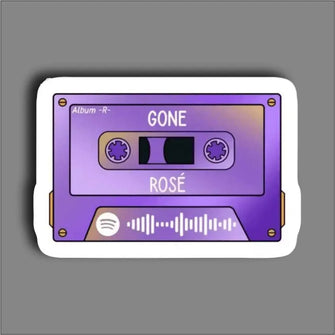 Gone Rose - Sticker