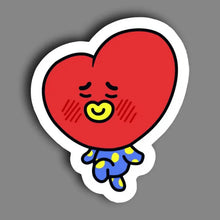 Heart Teddy Bear - Sticker