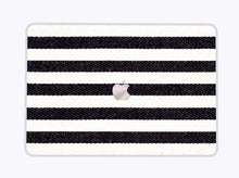 Black & White Lines - Macbook Skin