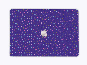 Pattern Design Blue - Macbook Skin