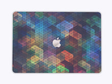 Colourful Triangles pattern - Macbook Skin