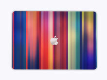 Colourful Straight Lines Pattern - Macbook Skin