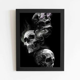 Skulls - Framed Poster