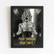 Push Through Your Limits - Framed Poster