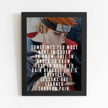  Anime Motivation - Framed Poster