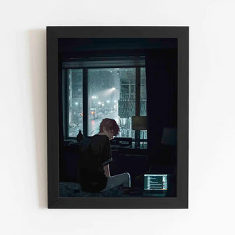 Lonely Boy - Framed Poster