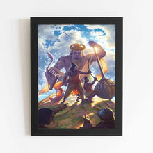 Lord Ram Hanuman & Laxman - Framed Poster