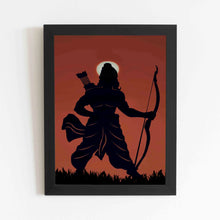 Lord Ram - Framed Poster