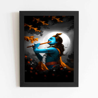  Lord Krishna- Framed Poster