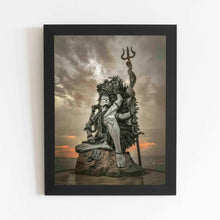  Lord Shiva - Framed Poster