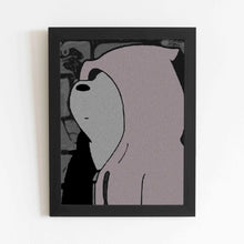 Sad Bear/Panda - Framed Poster