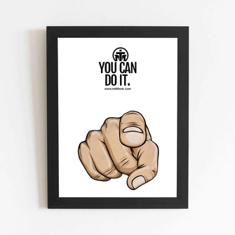 You Can DO IT - Framed Poster