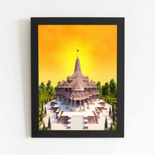 Ayodhya Temple - Framed Poster