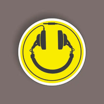 Smily Headphones - Random Sticker