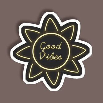 Good Vibes - Neon Sticker 