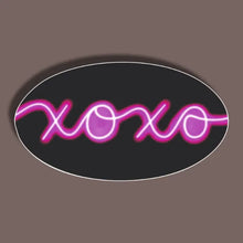 XOXO - Neon Sticker 