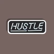 Hustle - Neon Sticker 