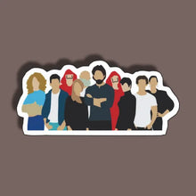 Full Team Cartoon - Heist Sticker