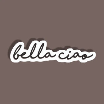 Bella ciao 05 - Heist Sticker