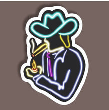 Cool Man - Neon Sticker 