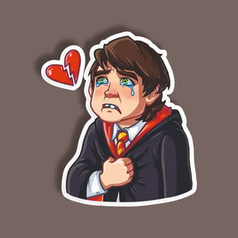 Hero Heartbroken - Potter Sticker